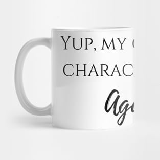 yup, my comfort character died again Mug